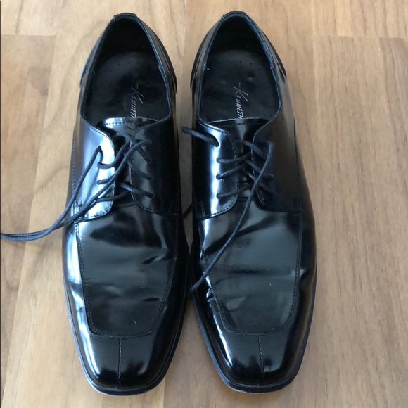 kenneth cole black dress shoes